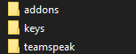 Step 3 - Open the teamspeak folder