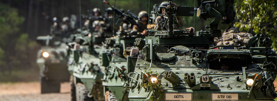 1st Platoon Mechanised Training